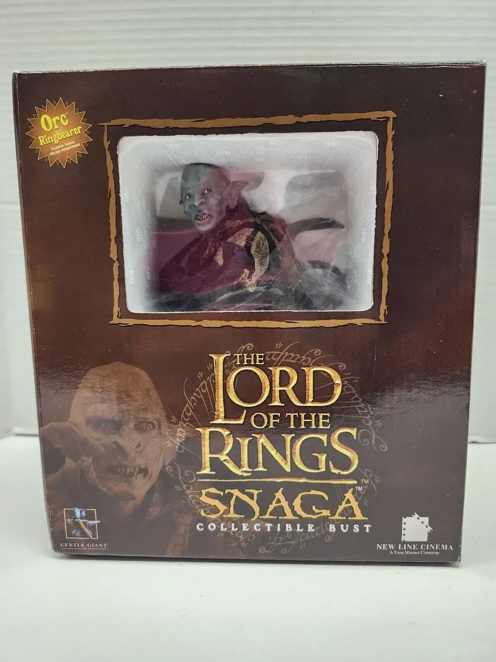 2008 New Line Cinema Lord Of The Rings Snaga Bust LE 464/1500 Orc Ringbearer New